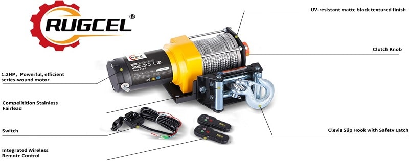 Top 10 Best Electric Winches 2023 RUGCEL Electric Winch