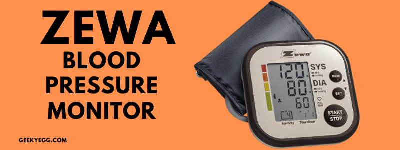 Best Home Blood Pressure Monitor for Seniors 2023 Zewa Blood Pressure Monitor