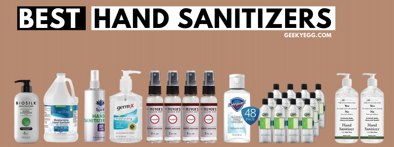 Top 10 Best Hand Sanitizers 2021 - Reviews & Buyer's Guide