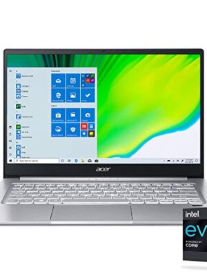 Acer Swift 3 Intel Evo Thin & Light Laptop, 14" Full HD, Intel Core i7-1165G7, Intel Iris Xe Graphics, 8GB LPDDR4X, 256GB NVMe SSD, Wi-Fi 6, Fingerprint Reader, Back-lit KB, SF314-59-75QC