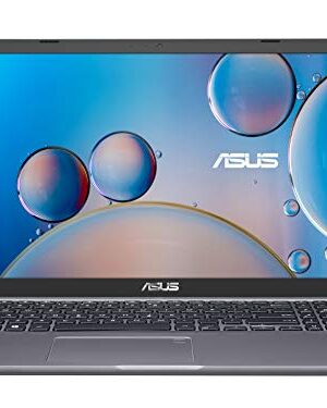 ASUS VivoBook 15 F515 Thin and Light Laptop, 15.6” FHD Display, Intel Core i3-1005G1 Processor, 4GB DDR4 RAM, 128GB PCIe SSD, Fingerprint Reader, Windows 10 Home in S Mode, Slate Grey, F515JA-AH31