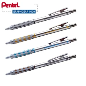 Pentel PG1000 Mechanical Pencil Graphgear 1000 Low Center of Gravity 0.3/0.5/0.7/0.9mm Activity Pencil Painting Art Supplies